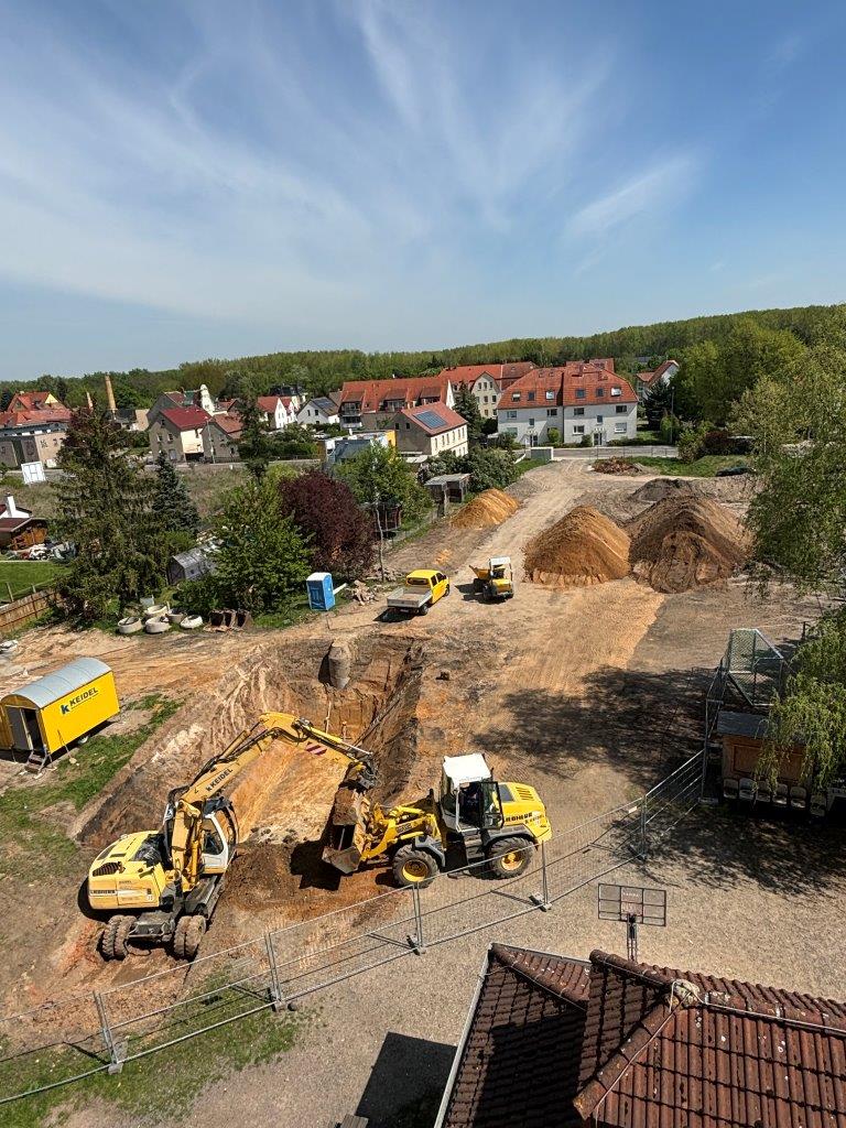 Baufortschritt Zisternen