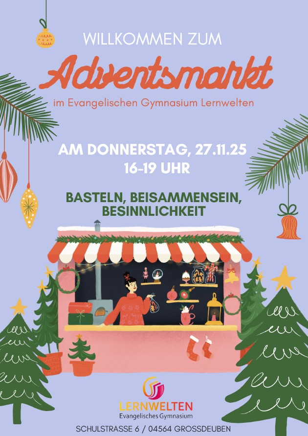 Plakat Adventsmarkt 2025
